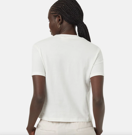 Tentree Women's Regenerative Regular Crew T-Shirt - Undyed