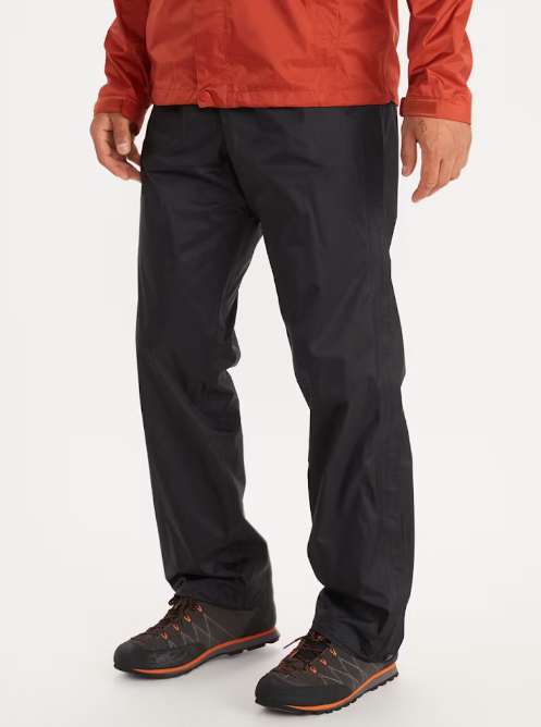 Marmot Men's PreCip Eco Full-Zip Pants - Black