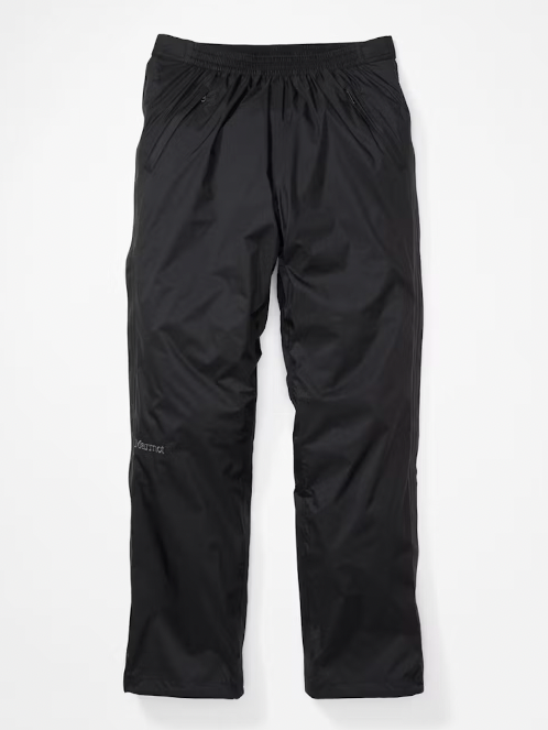 Marmot Men's PreCip Eco Full-Zip Pants - Black