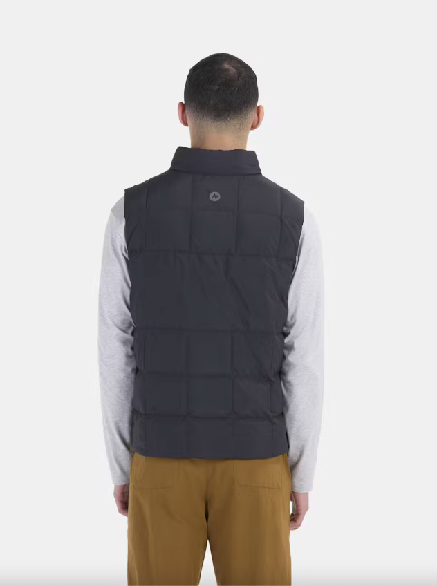 Marmot Men's Ares Down Vest - Rosin Green/Dark Jungle/Clover