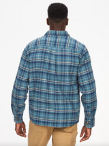 Marmot Men's Doran Midweight Flannel Long-Sleeve Shirt - Moon River