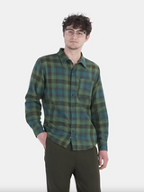 Marmot Men's Fairfax Novelty Lightweight Flannel Shirt - Clover Clover