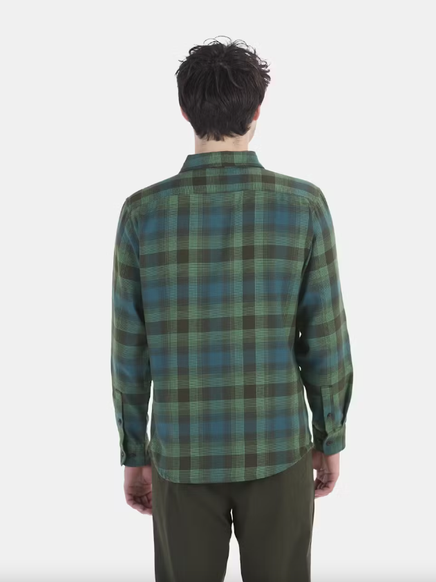 Marmot Men's Fairfax Novelty Lightweight Flannel Shirt - Clover