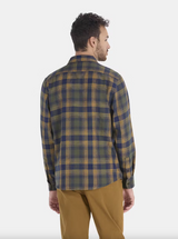 Marmot Men's Fairfax Novelty Lightweight Flannel Shirt - Nori/Golden Sun