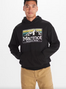 Men's Marmot Mountain Works Gradient Hoodie - Black Black