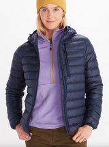 Marmot Women's Highlander Down Hoodie - Arctic Navy Arctic Navy