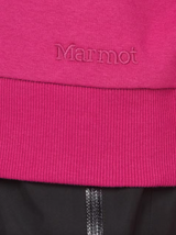 Marmot Women's Rowan Funnel Neck Long-Sleeve Sweatshirt - Bright Fuchsia