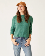 Carve Designs Women's Monroe Sweater - Forest Forest