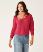 Carve Designs Women's Monroe Sweater - Raspberry Raspberry