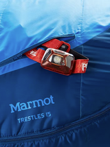 Marmot Trestles 15º Sleeping Bag - Cobalt Blue/Blue Night