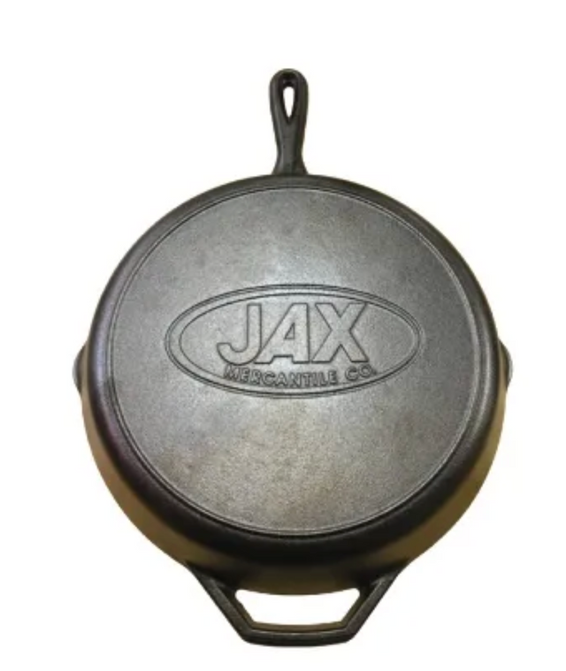 LODGE MANUFACTURING JAX LOGO SKILLET