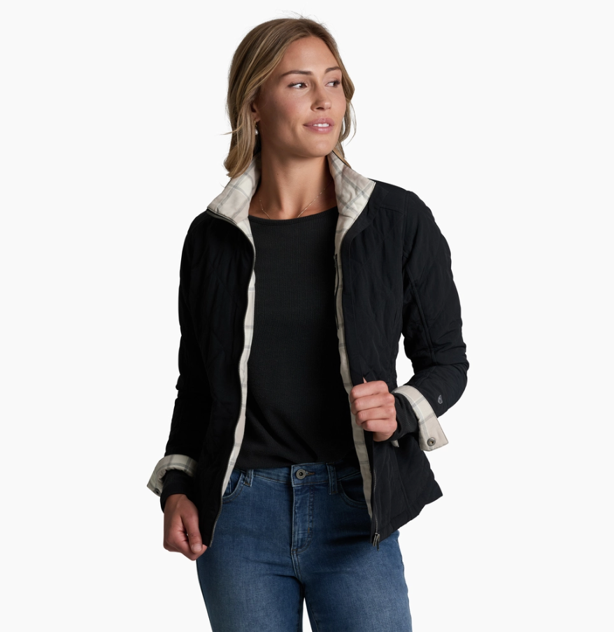 Kuhl Clothing Womens Stunnr Insulated Jacket Blackout