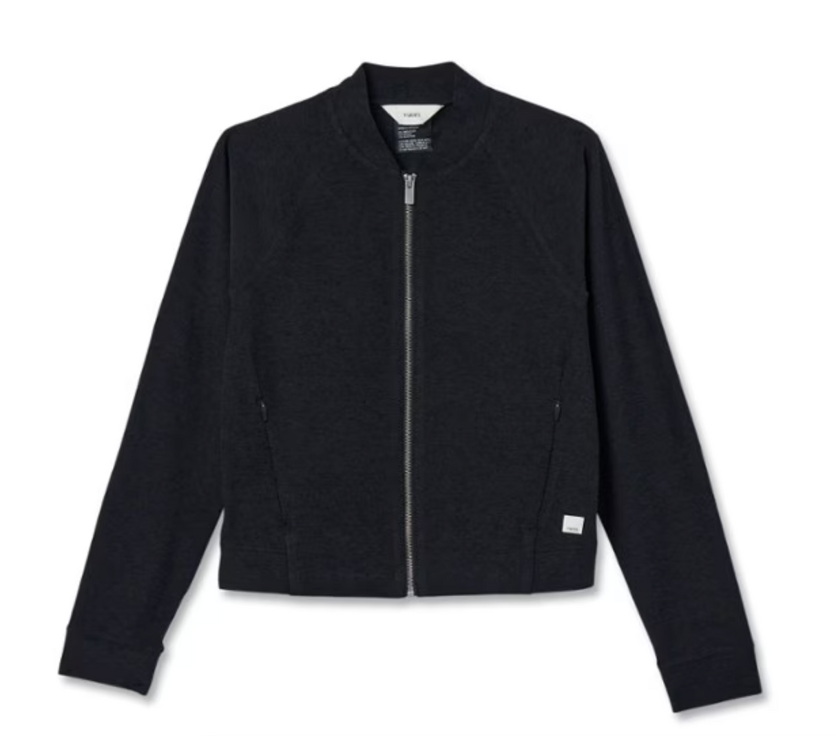 Vuori Elevation Track Jacket - Black Heather Black Heather