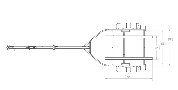 JAXOutdoorGearFarmandRanch Karavan Wide bunk boat trailer