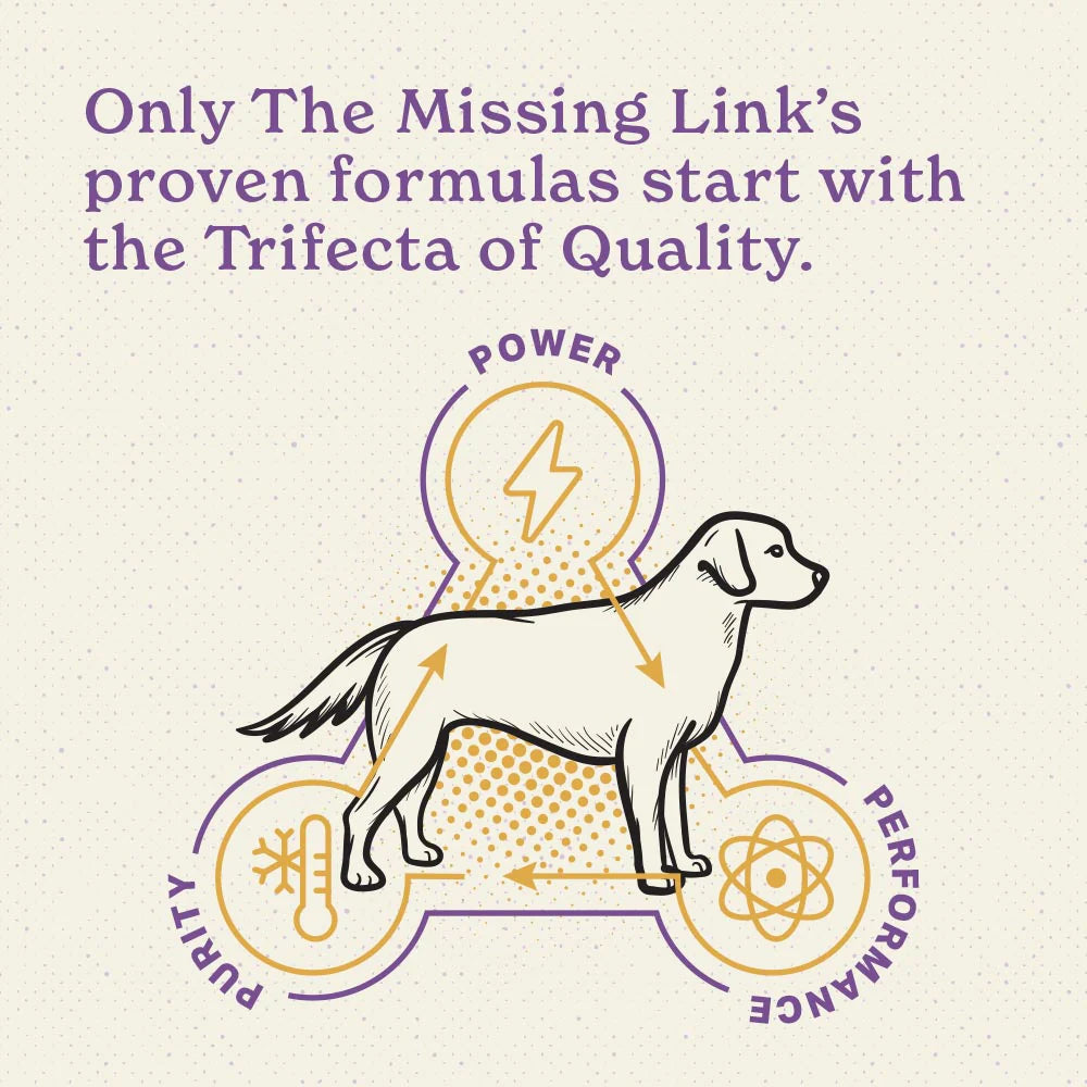 The Missing Link Senior Superfood Supplement Powder for Dogs - 1lb.