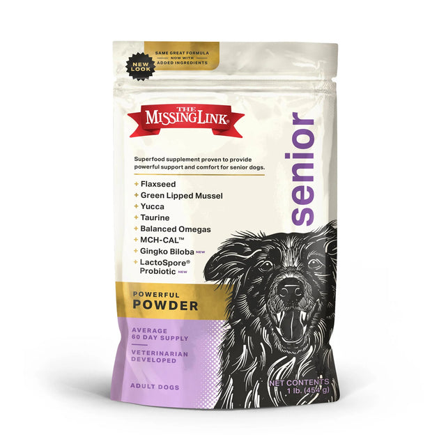 The Missing Link Senior Superfood Supplement Powder for Dogs - 1lb.