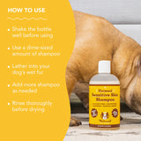 Natural Dog Company Sensitive Skin Oatmeal Shampoo - 12oz