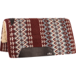 Classic Equine SensorFlex Blanket Straight Pad - Burgundy / Blue