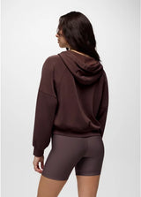Prana Shea Full Zip Hoodie - Mocha