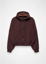 Prana Shea Full Zip Hoodie - Mocha