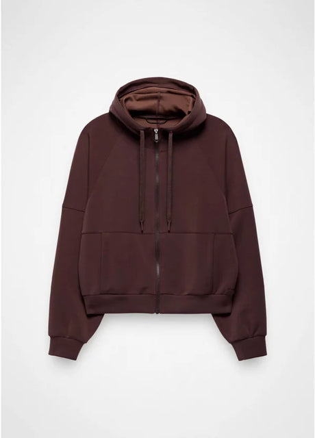 Prana Shea Full Zip Hoodie - Mocha