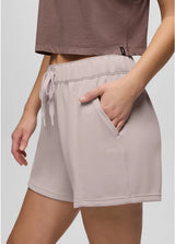 Prana Shea High Rise Short - Almond