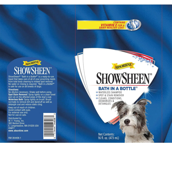 Absorbine ShowSheen Bath in a Bottle Spray - 16oz.