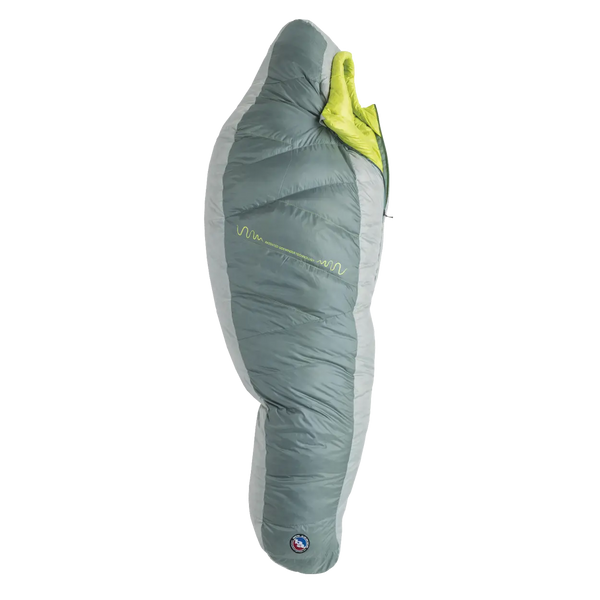 Big Agnes Sidewinder 20 Sleeping Bag, Green Mercury Primrose/long Grn/mrcry/prmrse