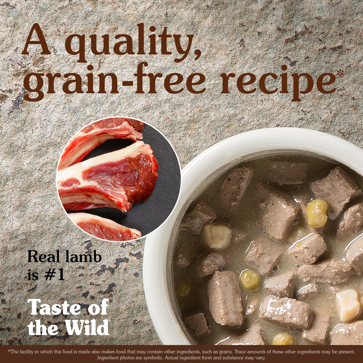 Taste of the Wild Sierra Mountain Canine Recipe with Lamb in Gravy Can - 13.2 OZ Can