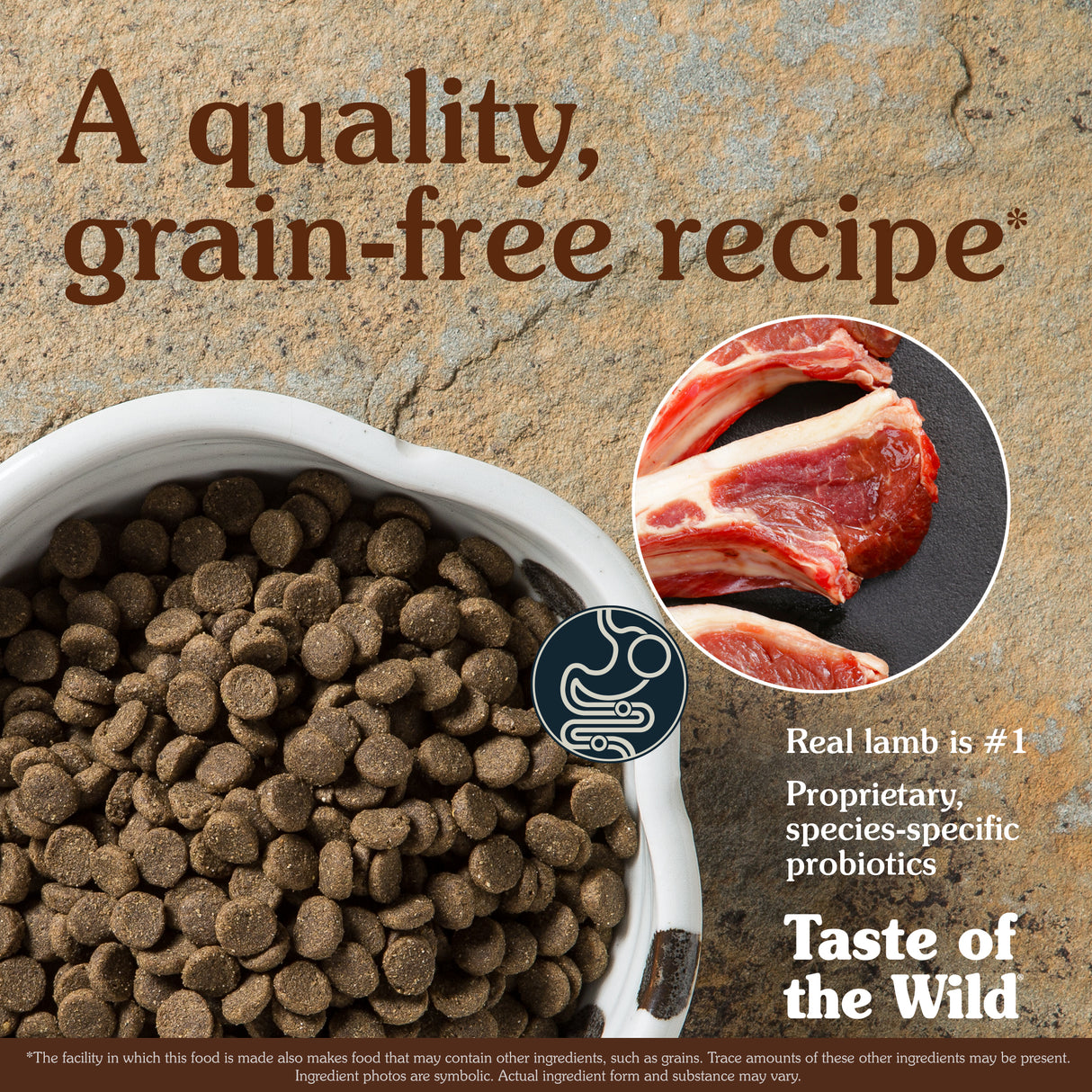 Taste of the Wild Sierra Mountain Canine Recipe with Roasted Lamb - 28 LB