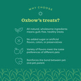 Oxbow Animal Health Simple Rewards Baked Treats with Apple & Banana - 3oz.