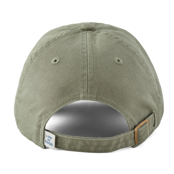 Life Is Good Single Tree Chill Cap - Moss Green