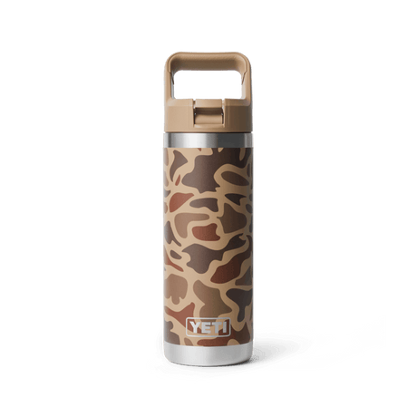 Yeti Rambler Straw Bottle Wetlands Camo 18oz Wetlands camo
