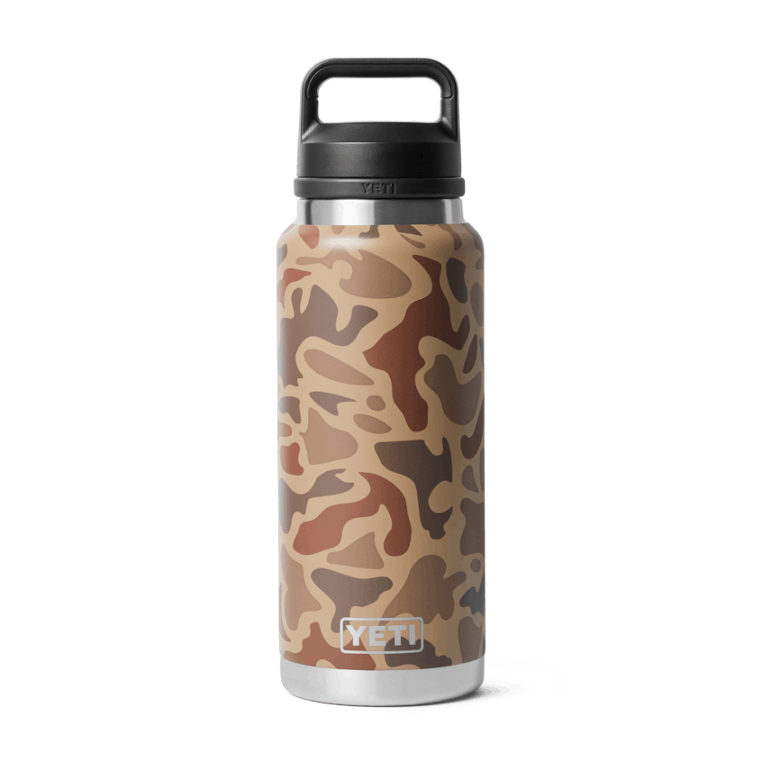 Yeti Rambler Bottle Chug Wetlands Camo 36oz Wetlands camo