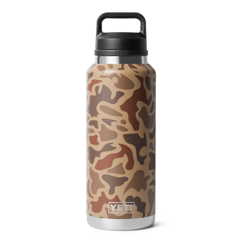 Yeti Rambler Bottle Chug Wetlands Camo 46oz Wetlands camo