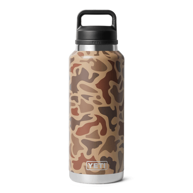 Yeti Rambler Bottle Chug Wetlands Camo 46oz Wetlands camo