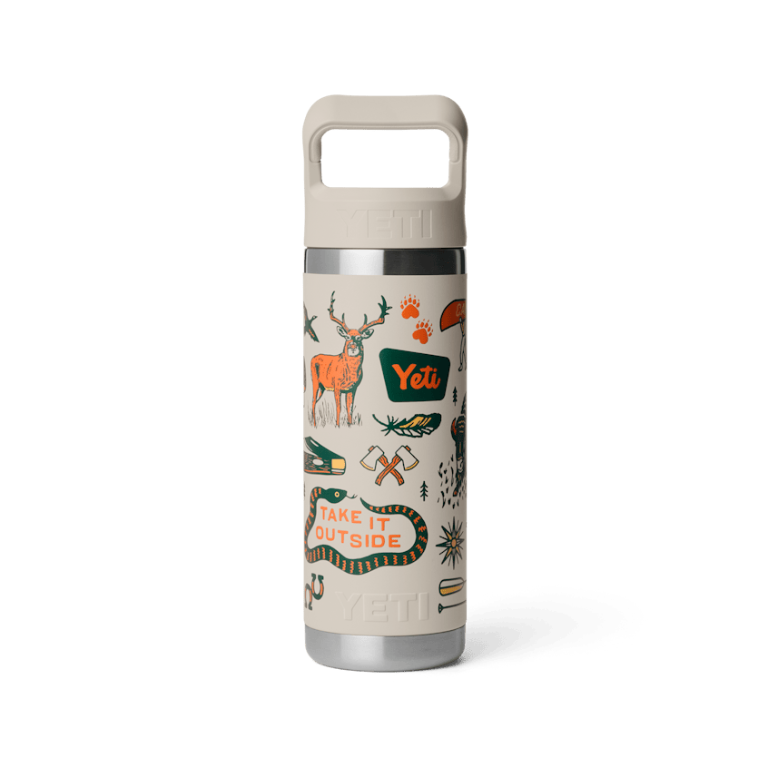 Rambler C Straw Bottle 18oz, Cape/summer Camp