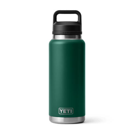 Yeti Rambler Bottle Chug Black Forest Green 36oz Black forest green