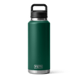 Yeti Rambler Bottle Chug Black Forest Green 46oz Black forest green