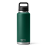 Yeti Rambler Bottle Chug Black Forest Green 46oz Black forest green
