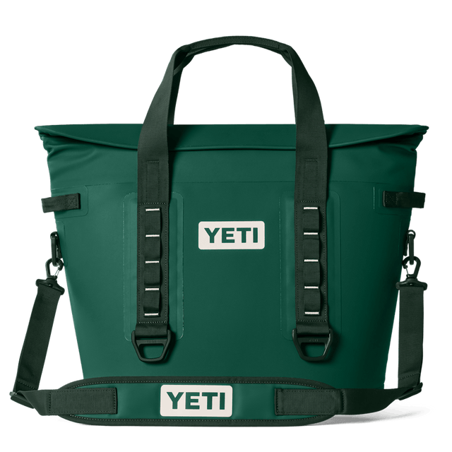 Yeti Hopper M30 2.0 Tote Cooler Black Forest Green Black forest green
