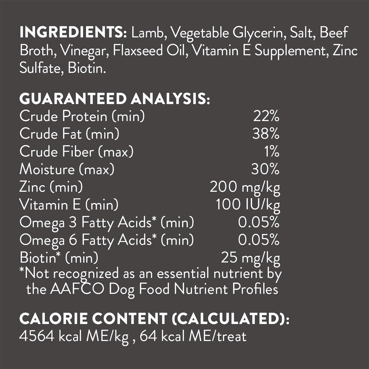 Dogswell Skin & Coat Jerky Dog Treats (Lamb Recipe) - 10oz