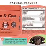 Natural Dog Company Skin & Coat Supplement - 90 Chews