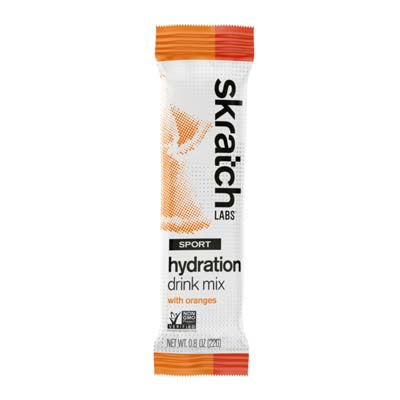 Skratch Labs Sport Hydration Drink Mix, Orange, 0.8oz Packet Orange