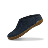 Glerups Slip-On with Natural Rubber Sole - Denim/Honey
