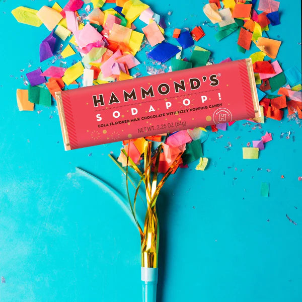 Hammond's Candies Sodapop! Milk Chocolate Bar