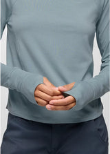 Prana Sol Searcher Sun Hoodie Long Sleeve - Saltwater