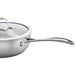 Zwilling Spirit 3-Ply 10-inch Stainless Steel Perfect Pan with Helper Handle and Lid