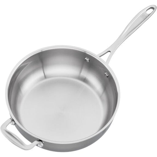 Zwilling Spirit 3-Ply 10-inch Stainless Steel Perfect Pan with Helper Handle and Lid