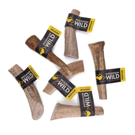 Mountain Wild Pet Split Antler Chews - Medium / Large / X-Large